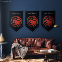 Bannière murale Targaryen
