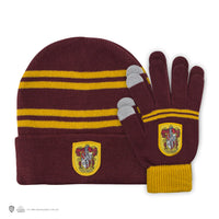 Set Bonnet & Gants Tactiles Gryffondor Enfants
