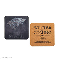 Set de 4 sous-verres Game of Thrones