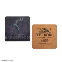 Set de 4 sous-verres Game of Thrones