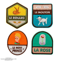 Set de 4 Écussons Le Petit Prince