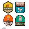 Set de 4 Écussons Le Petit Prince