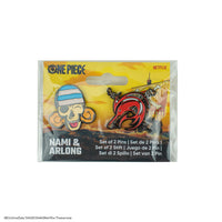 Set de 2 Pin's Nami & Arlong