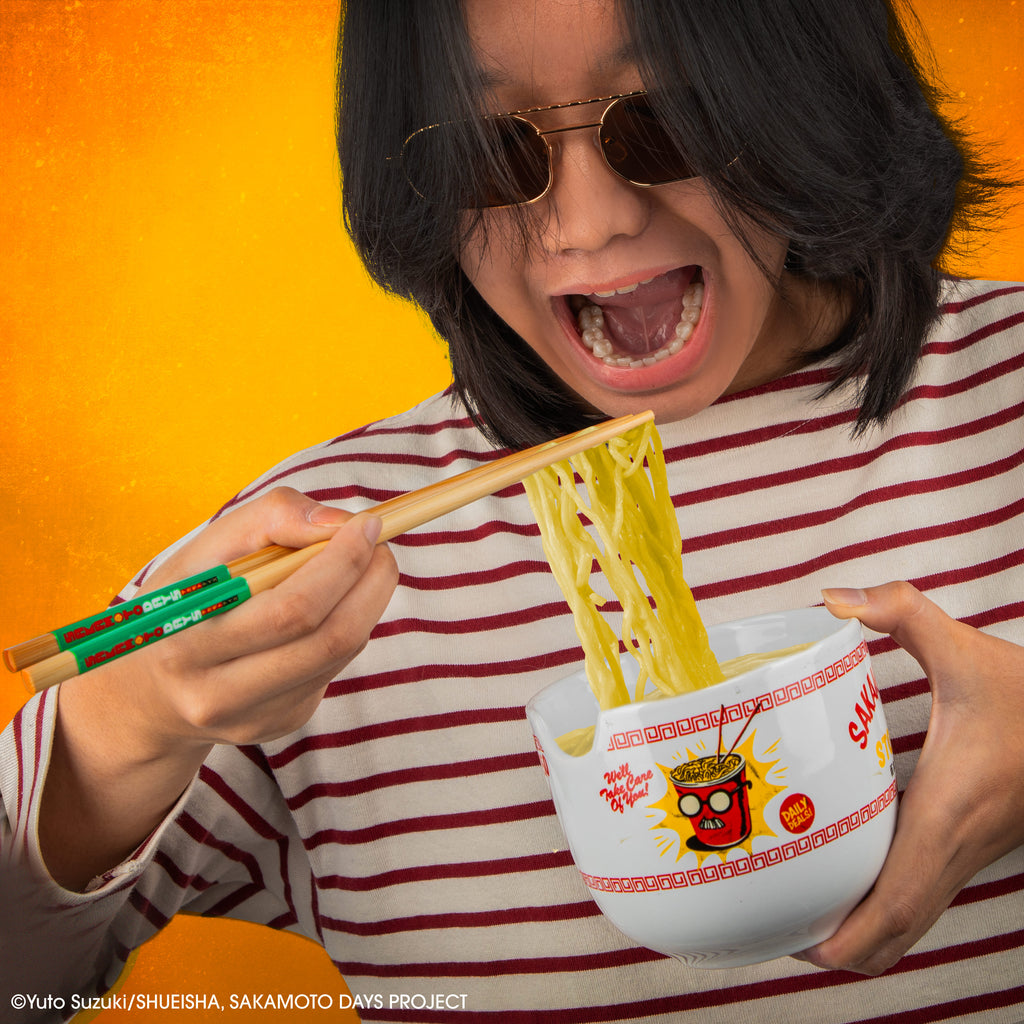 Bol à Ramen et ses baguettes Chez Sakamoto