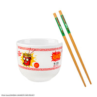 Bol à Ramen et ses baguettes Chez Sakamoto