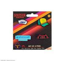Set de 4 Pin's Stranger Things Saison 3