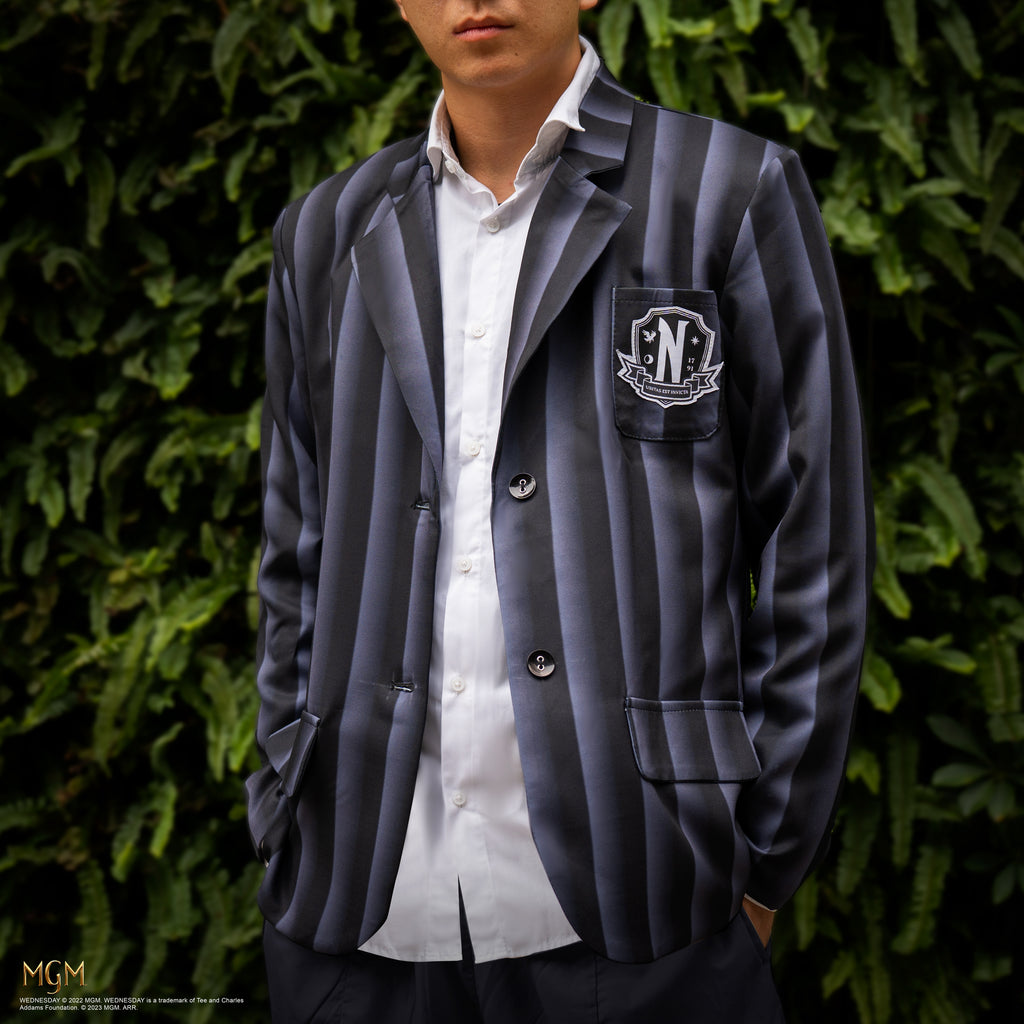 Blazer Noir Académie Nevemore