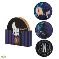 Set de 4 Sous-verres Mercredi