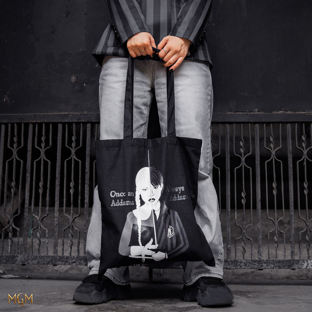 Tote bag Mercredi Addams