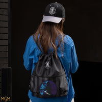 Sac à dos à cordon Mercredi et son violoncelle