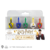 Set de 10 Bougies d’anniversaire Maisons Harry Potter