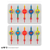 Bougies d'anniversaire Superman (Set de 10)
