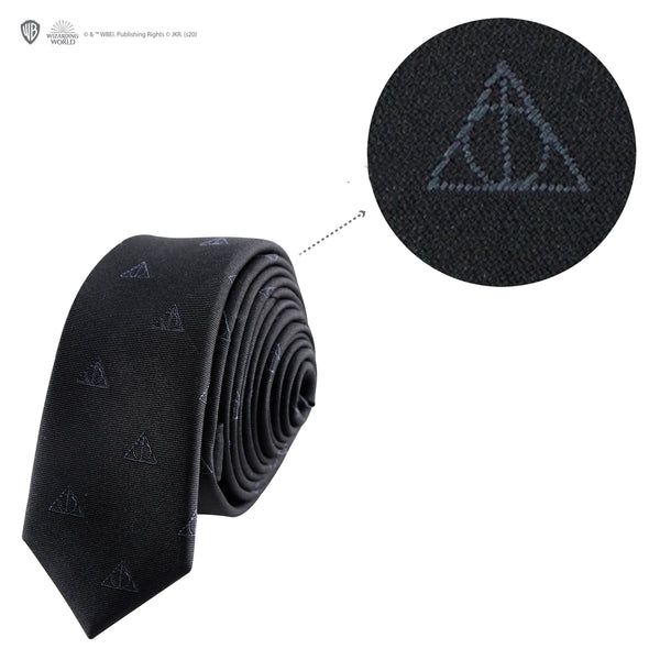 Cravate Deluxe Reliques de La Mort, Harry Potter