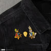 *Set de 3 Pin's Bugs Bunny & Daffy Duck aux Studios WB