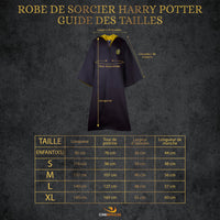 Robe de Sorcier Poufsouffle Enfants