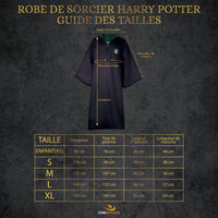 Robe de Sorcier Serpentard Enfants