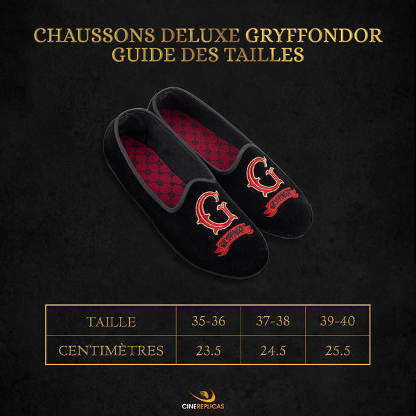 Chaussons Gryffondor Officiels Harry Potter - Taille 37-41, Coton/ Polyester, Licence Officielle - Cadeau Fan - 3