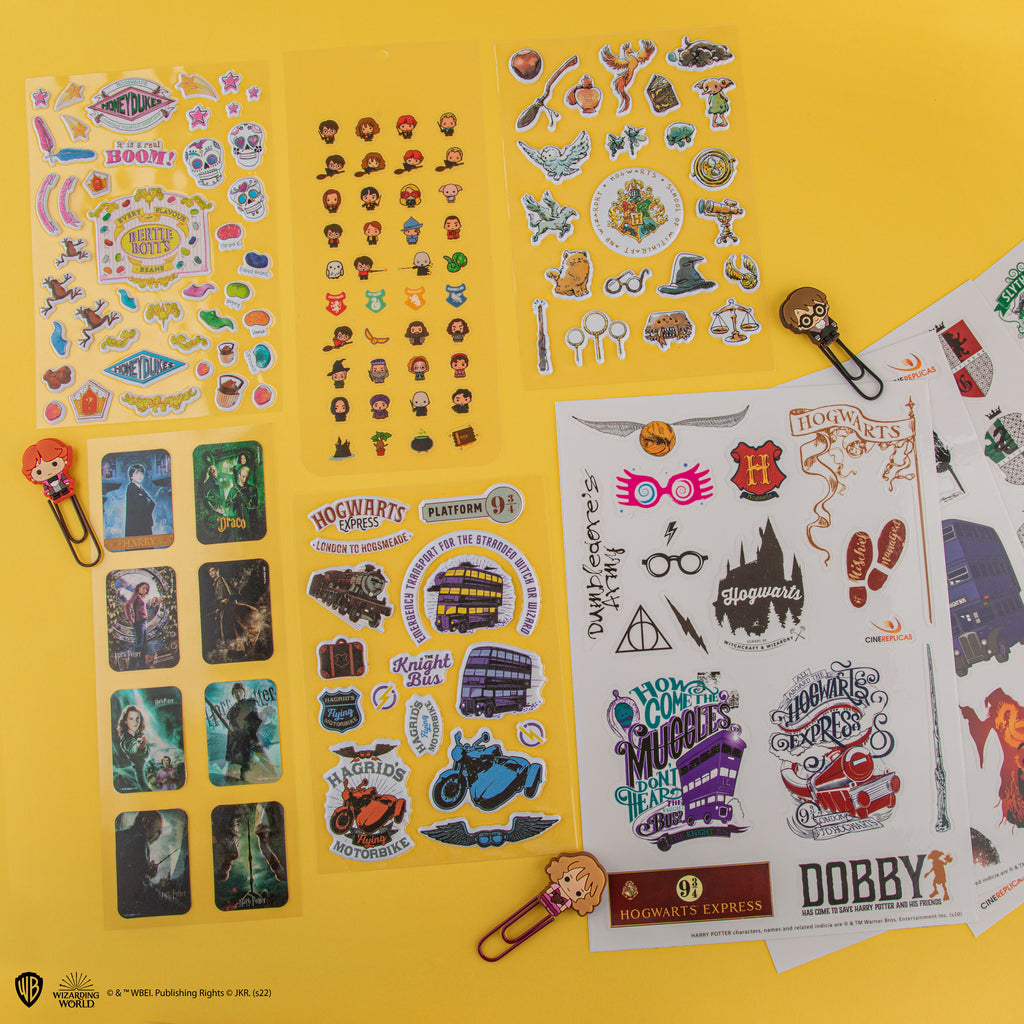 La collection complète des autocollants Harry Potter