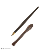 Stylo baguette avec socle & marque-page lenticulaire Bellatrix Lestrange