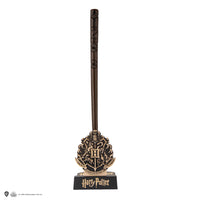 Stylo baguette avec socle & marque-page lenticulaire Cédric Diggory