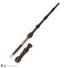 Stylo baguette avec socle & marque-page lenticulaire Albus Dumbledore
