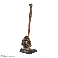 Stylo baguette avec socle & marque-page lenticulaire Harry Potter