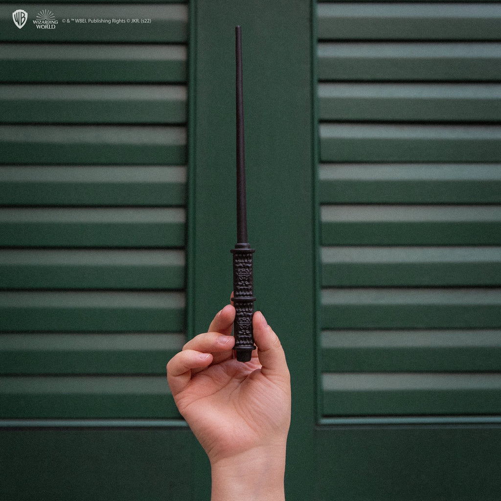 Stylo baguette avec socle & marque-page lenticulaire Severus Rogue