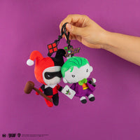 Porte-clés peluche Harley Quinn et Joker