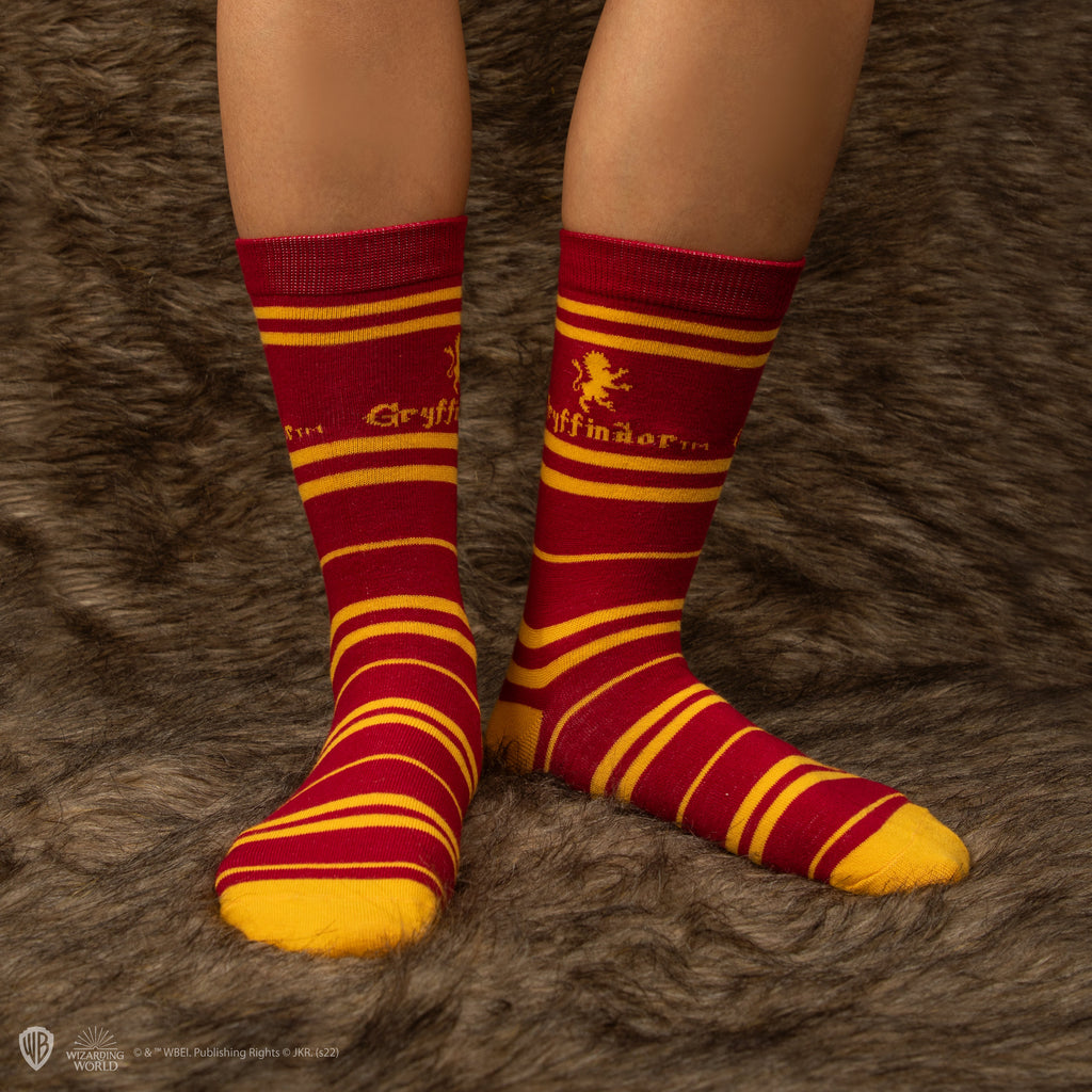 Set de 3 Paires de Chaussettes Gryffondor