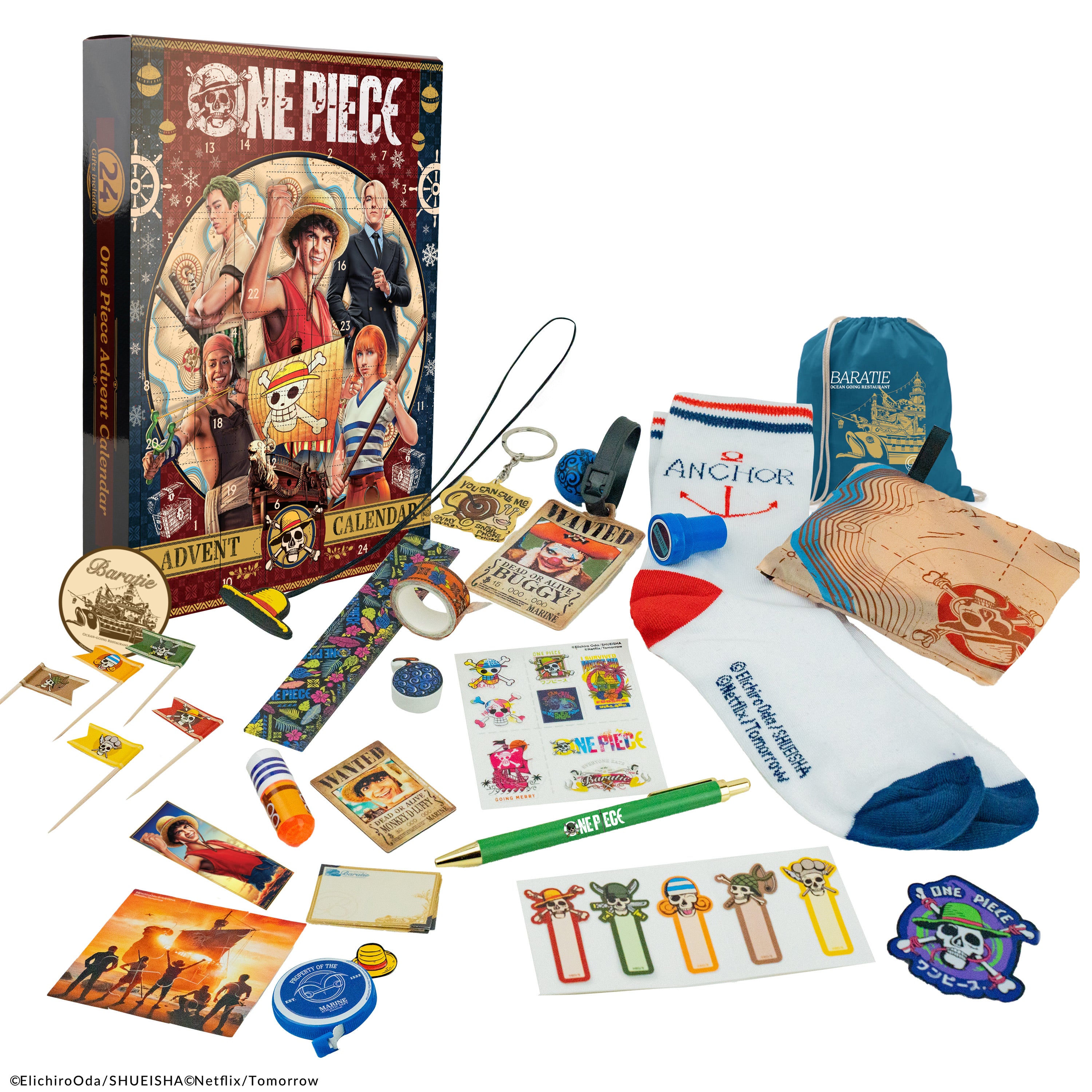 Calendrier de l'Avent One Piece 2024 | - France Calendrier de l'Avent One Piece 2024 | - France