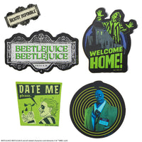 Set de 4 Magnets Beetlejuice