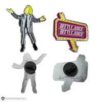 Set de 2 pin's Beetlejuice