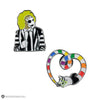 Set de 2 pin's Beetlejuice et le Ver des Sables