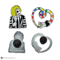 Set de 2 pin's Beetlejuice et le Ver des Sables