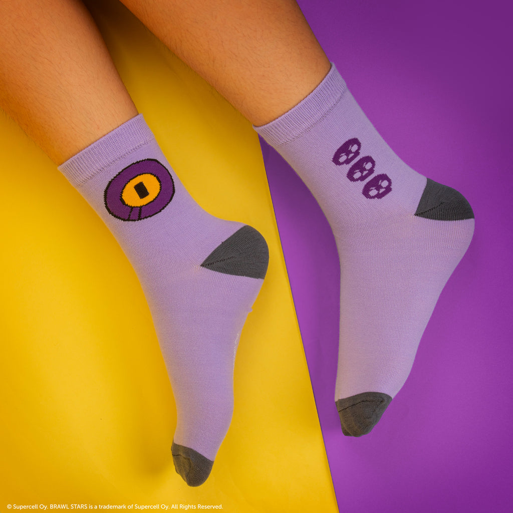 Set de 3 Paires de Chaussettes 8-Bit, Rico et Mortis