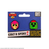 Set de 2 Pin's Colt & Spike