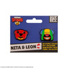 Set de 2 Pin's Nita & Léon