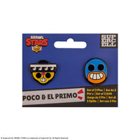 Set de 2 Pin's Poco & El Primo