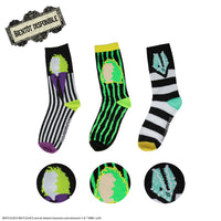 Set de 3 Paires de Chaussettes Beetlejuice