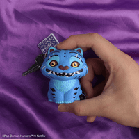 Porte-clés Squishy Tigre Derpy