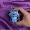 Porte-clés Squishy Tigre Derpy