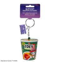 Porte-clés Squishy Zoey Hamburger