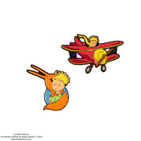 Set de 2 Pin's Aventure d'un Aviateur