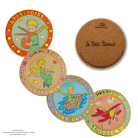 Set de 4 Sous-verres en céramique Le Petit Prince