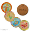 Set de 4 Sous-verres en céramique Le Petit Prince