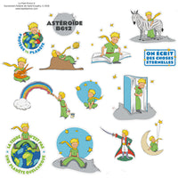 Autocollants Le Petit Prince Cosmique