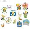 Autocollants Le Petit Prince Cosmique