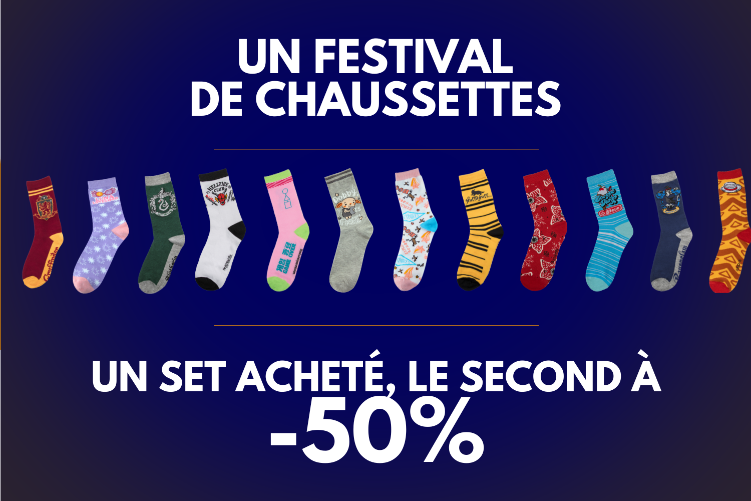 Soldes Chaussettes