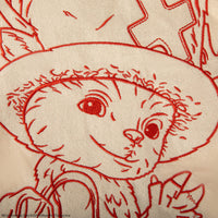 Tote bag Croquis de Chopper Brodé