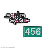 Set de 2 Pin's Joueur 456 & Squid Game